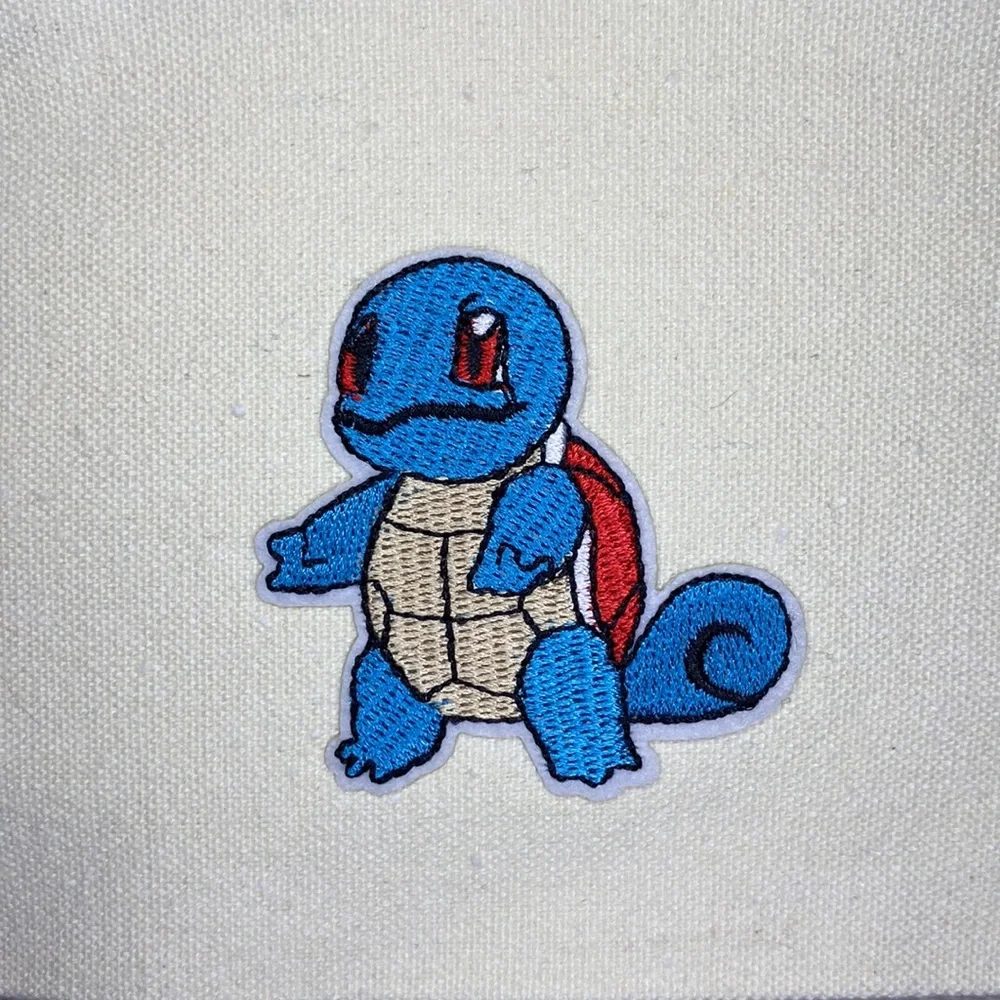 Pokémon inspired Squirtle Zippered Pouch New - Picture 4 of 4